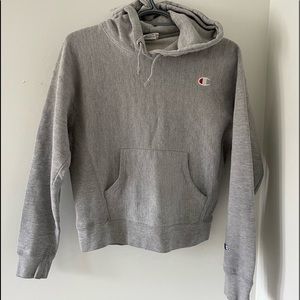 grey champion reverse weave hoodie
